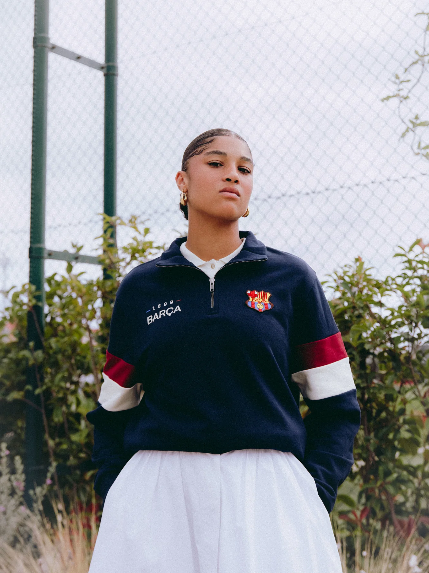 Sweatshirt Retro Navy 1899 - FC Barcelona - Image 7