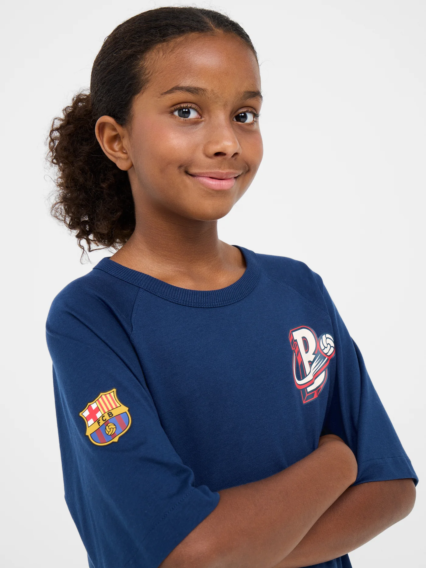 Barça navy blue shirt - Junior - Image 2
