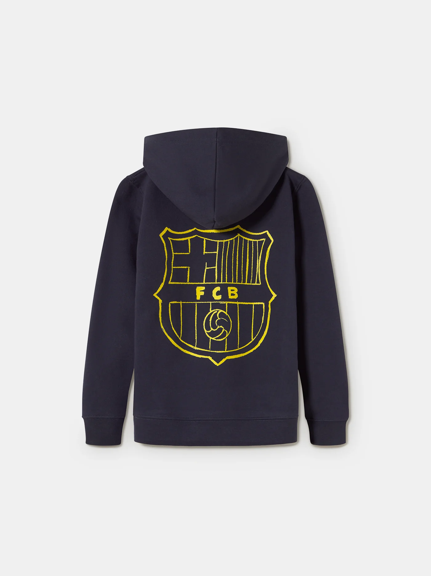 Kids’ Hoodie CAT CULER Mascot and Crest - FC Barcelona - Image 3