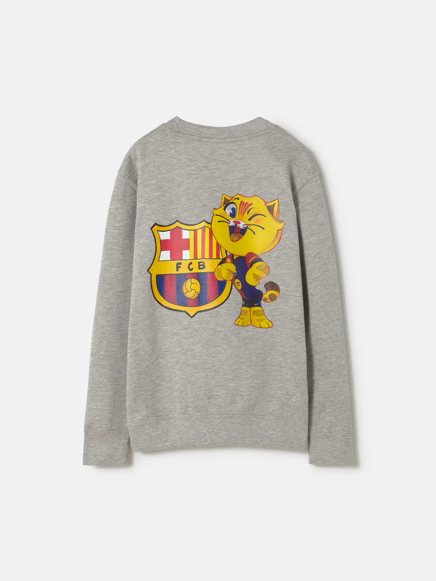 Sweatshirt CAT CULER grey FC Barcelona - Junior - Image 3