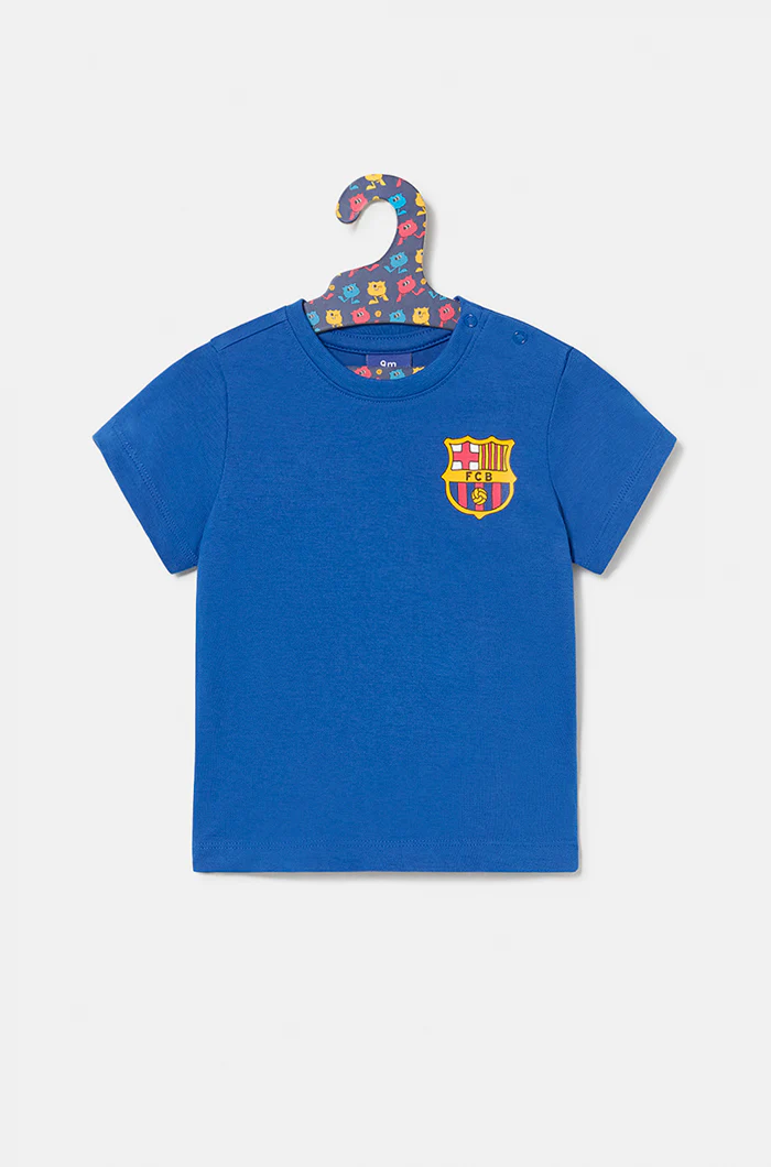 Blue "Barça" T-shirt - Baby - Image 4