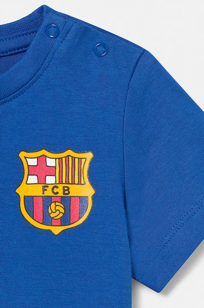 Blue "Barça" T-shirt - Baby - Image 5