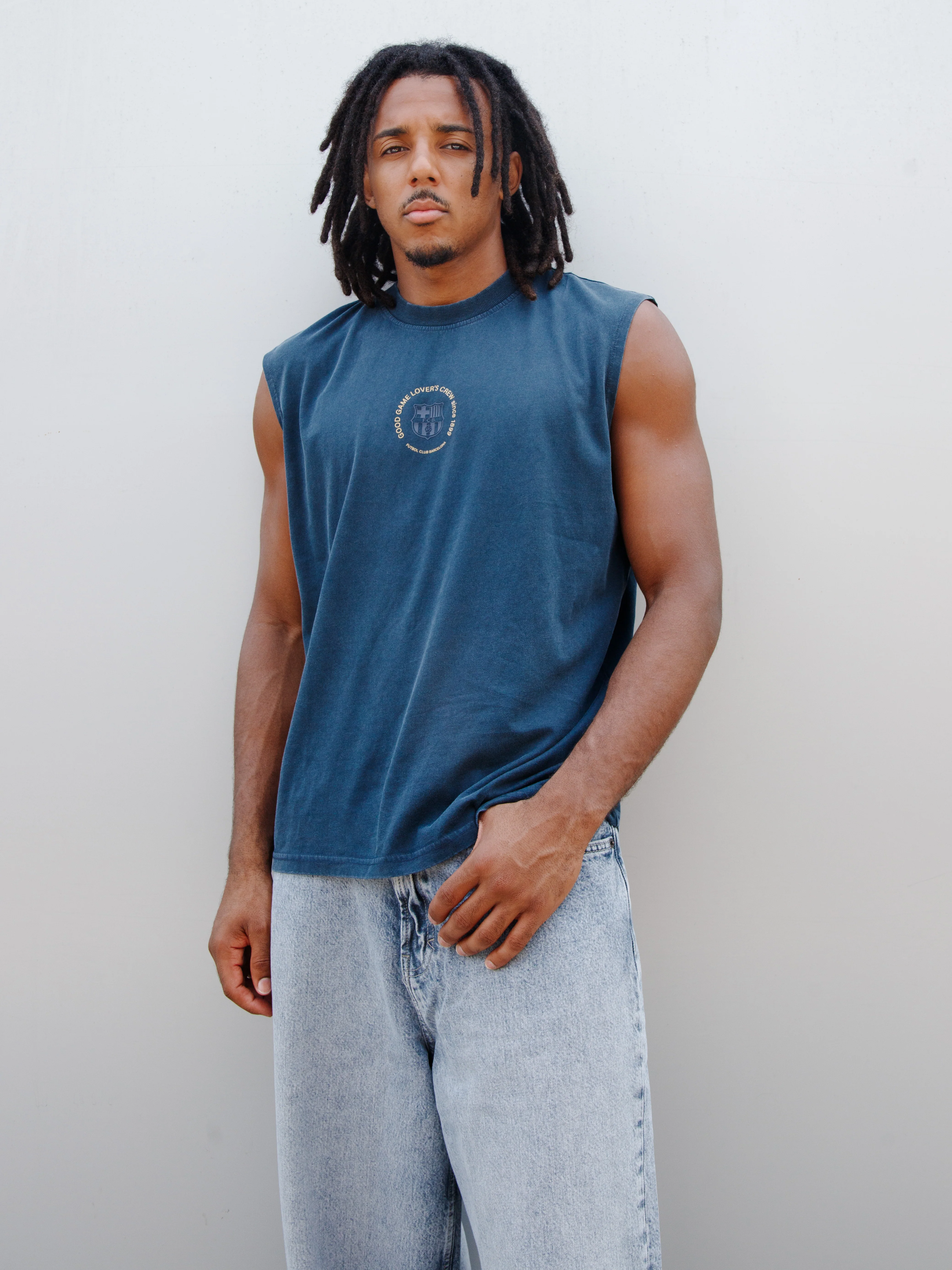 Tank Top Navy Barça Essentials - Image 2