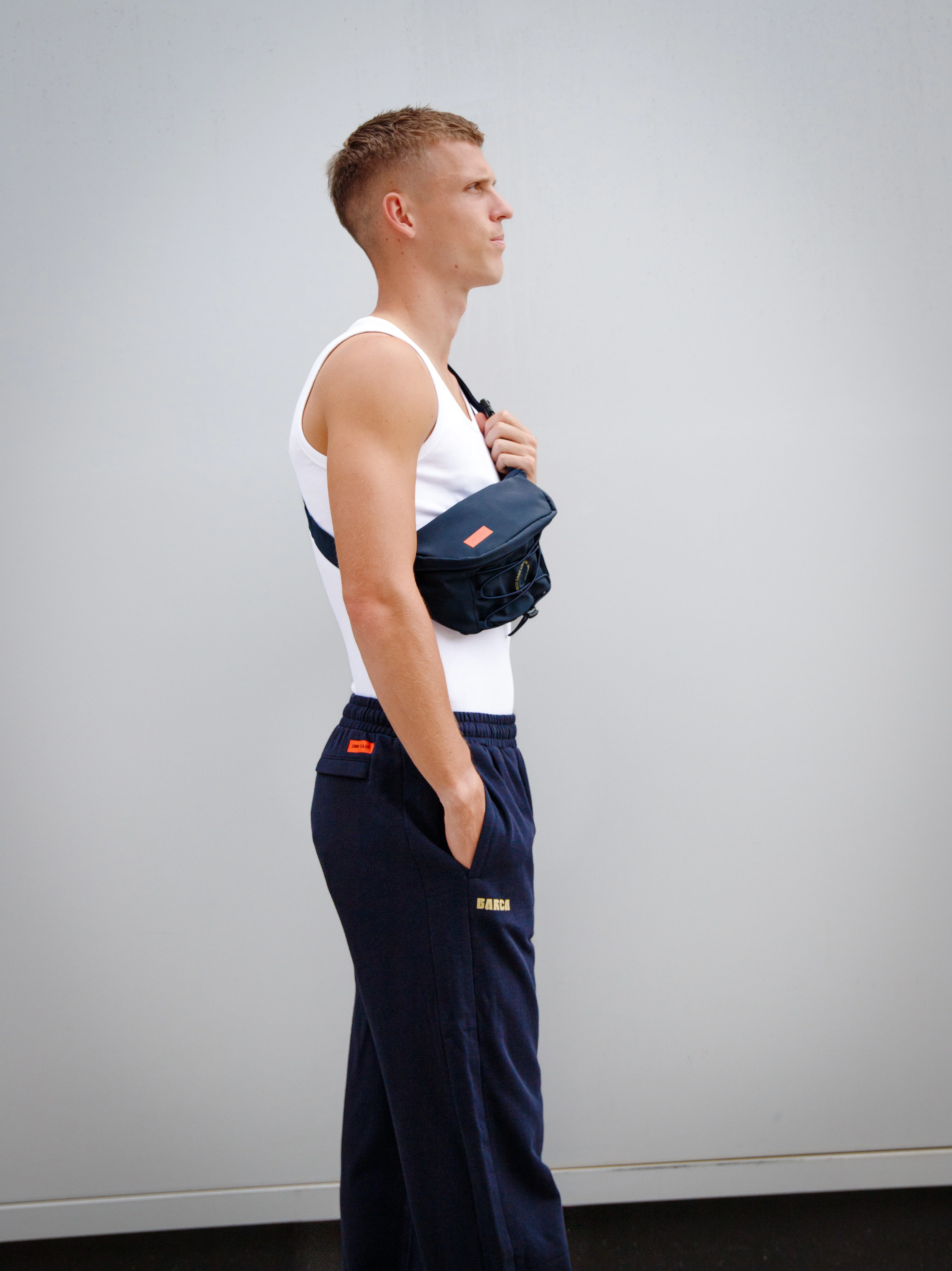 Pants Navy Barça Essentials - Image 3