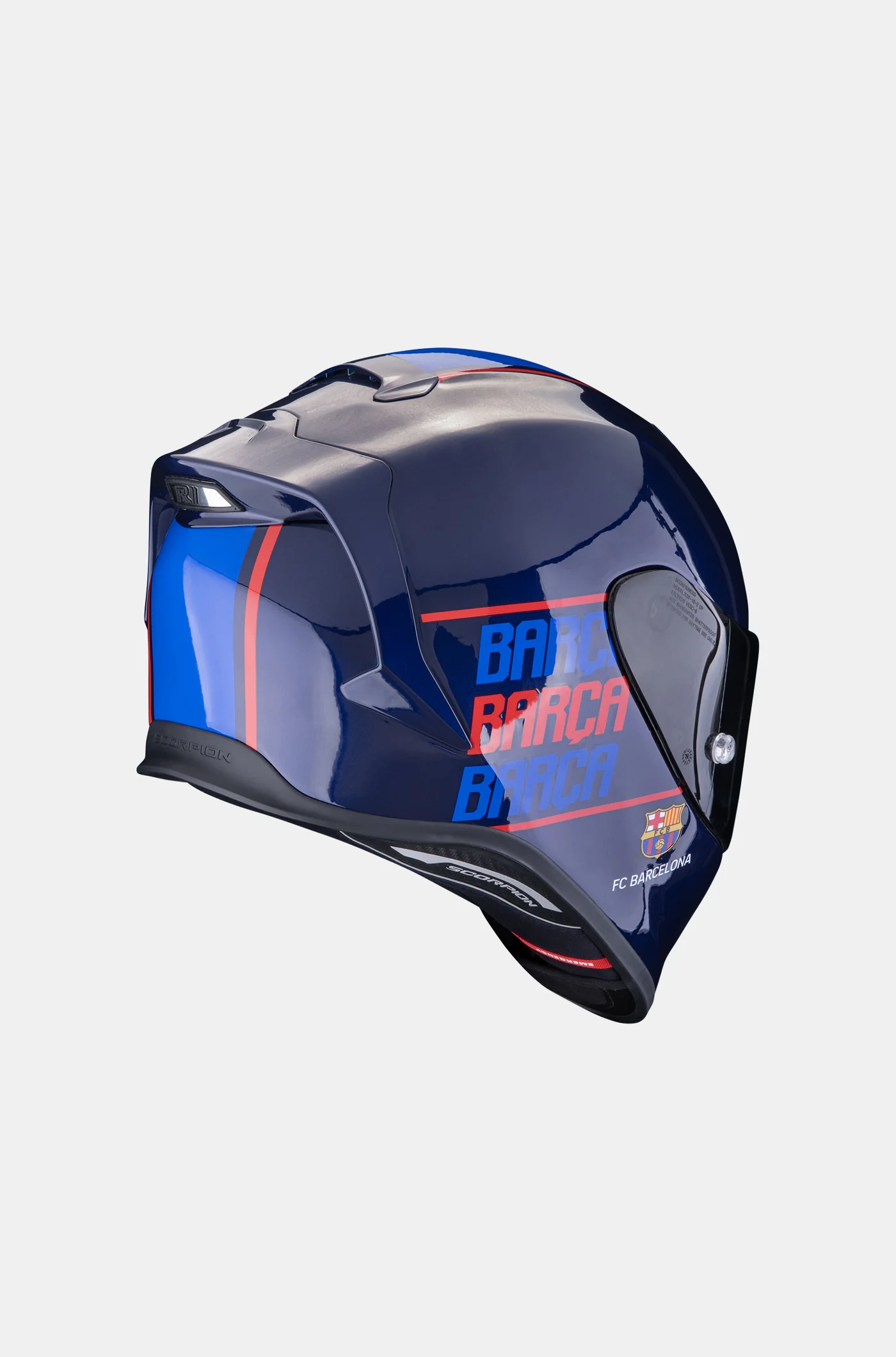Scorpion-FC Barcelona Motorbike helmet EXO-R1 EVO AIR - Image 3