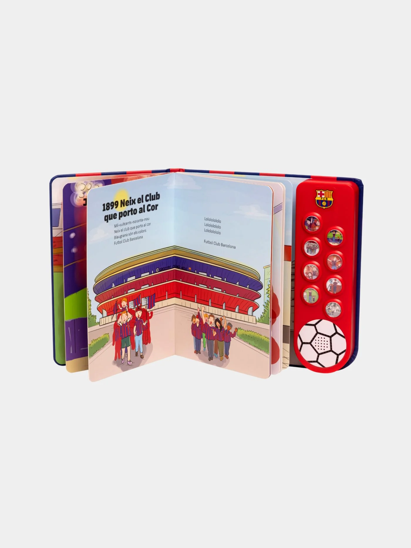 FC Barcelona Fan Chants Sound Book "VAIG NÉIXER PER A ESTIMAR-TE, BARÇA" - Image 4