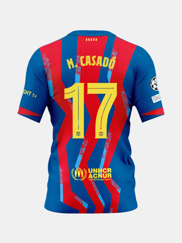 M. CASADÓ | UCL Junior fourth jersey 25/26 FC Barcelona