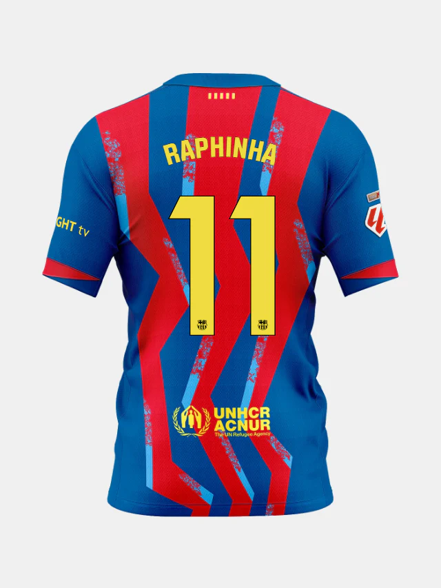 RAPHINHA | La Liga Junior fourth jersey 25/26 FC Barcelona