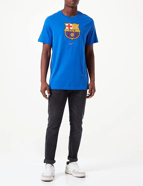 Tee Blue Crest Nike Barça - Image 3