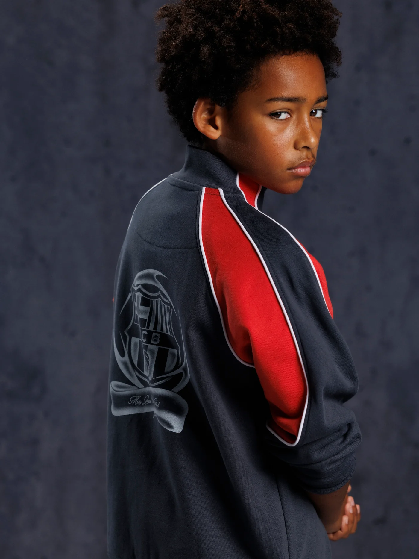 Fleece Zip Black Aftermatch Barça - Image 5