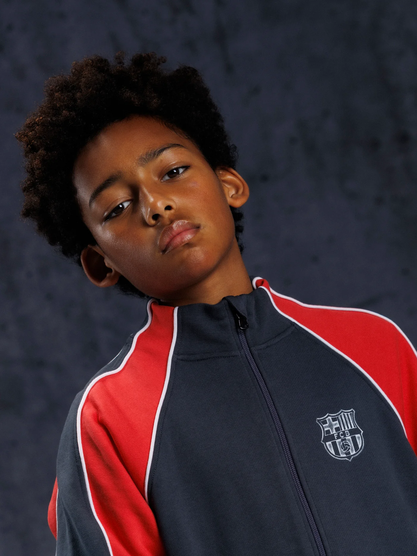 Fleece Zip Black Aftermatch Barça - Image 7