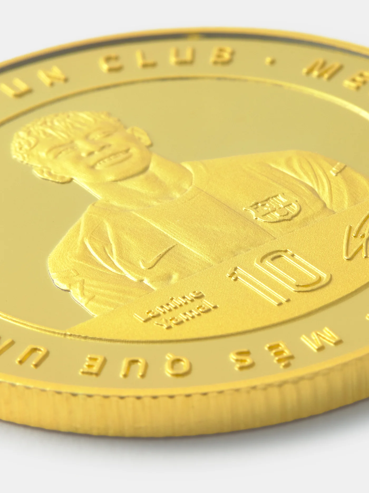 Gold Coin Lamine Yamal Collection FC Barcelona - Image 2