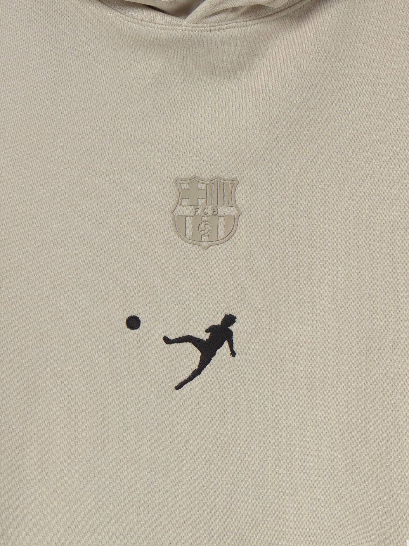 Hoodie 9 Beige Cruyff Barça - Image 5