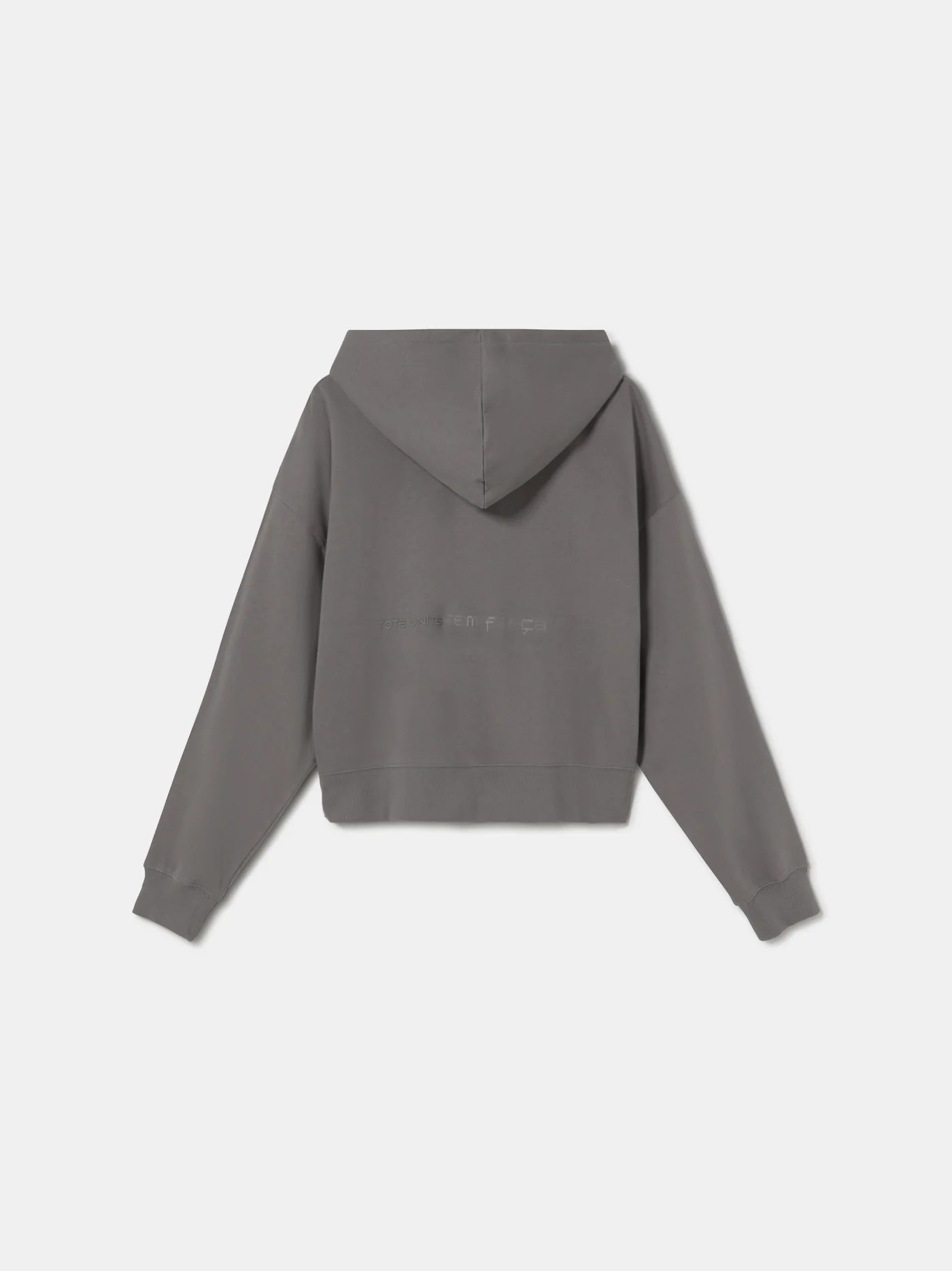 Hoodie Grey Barça Organic Goals - Women - Image 5