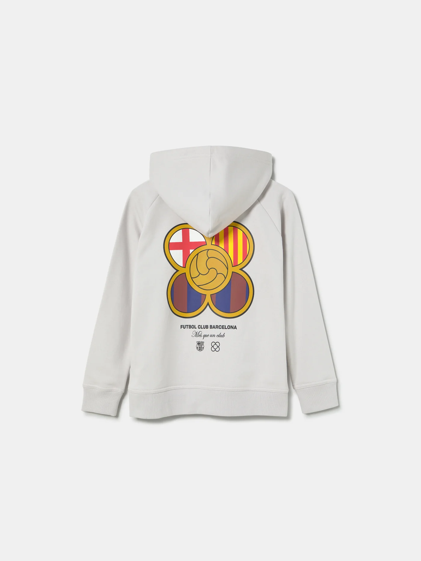 Hoodie Grey Panot Barça - Junior - Image 5