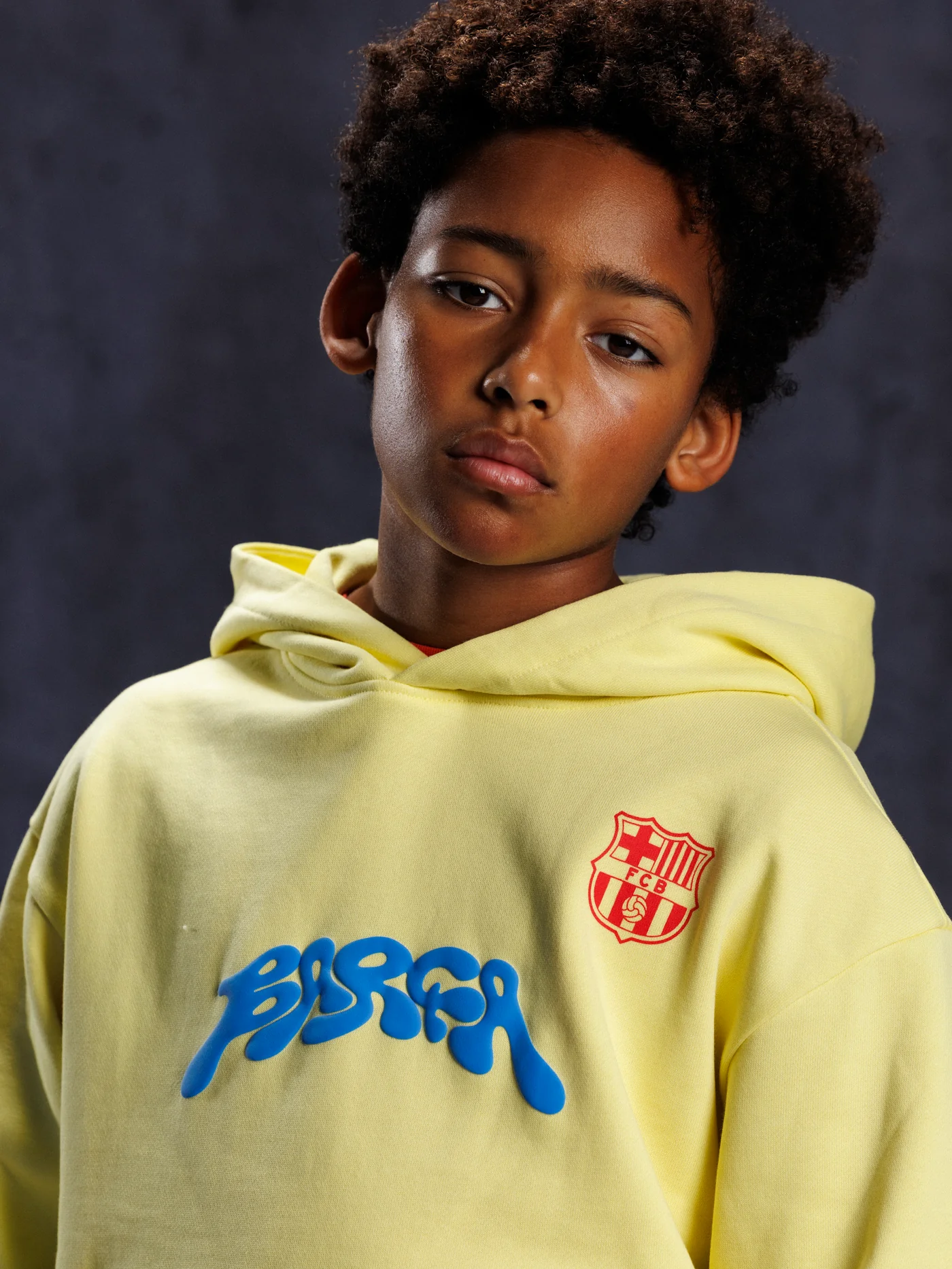 Hoodie Yellow Aftermatch Barça - Image 3
