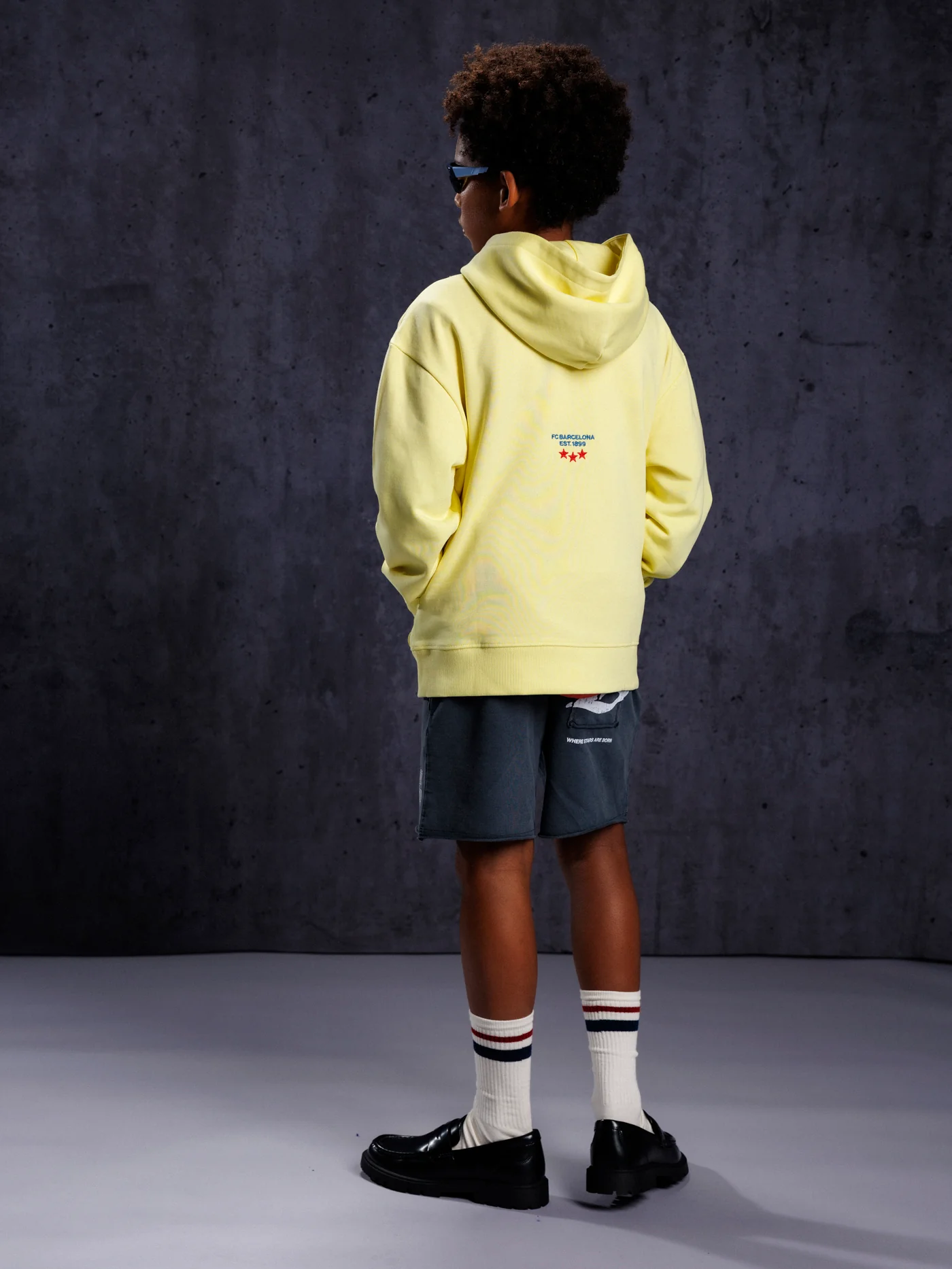 Hoodie Yellow Aftermatch Barça - Image 5