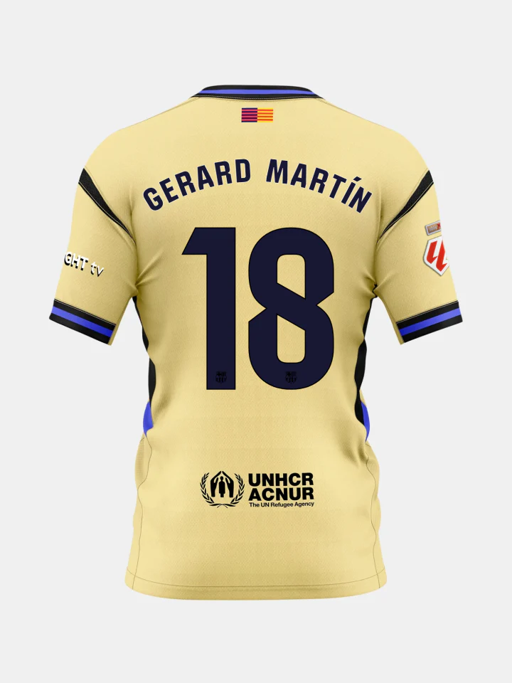 GERARD MARTIN | La Liga Junior away jersey 25/26 FC Barcelona x Kobe Bryant