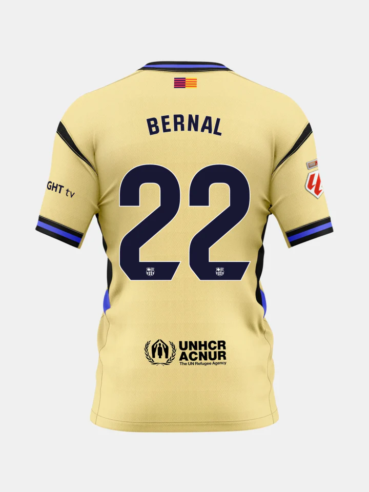 MARC BERNAL | La Liga Junior away jersey 25/26 FC Barcelona x Kobe Bryant