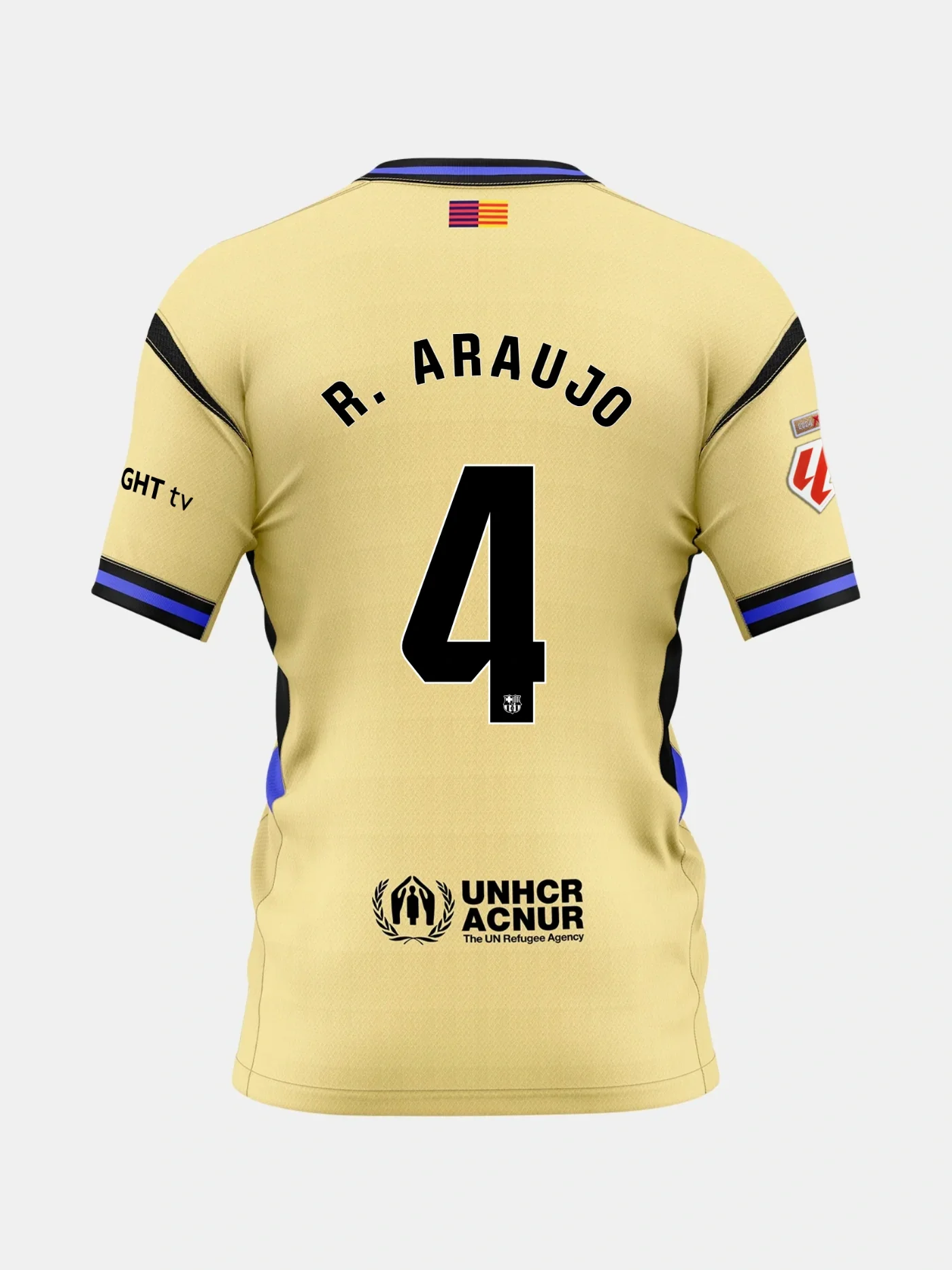 R. ARAUJO | La Liga Junior away jersey 25/26 FC Barcelona x Kobe Bryant