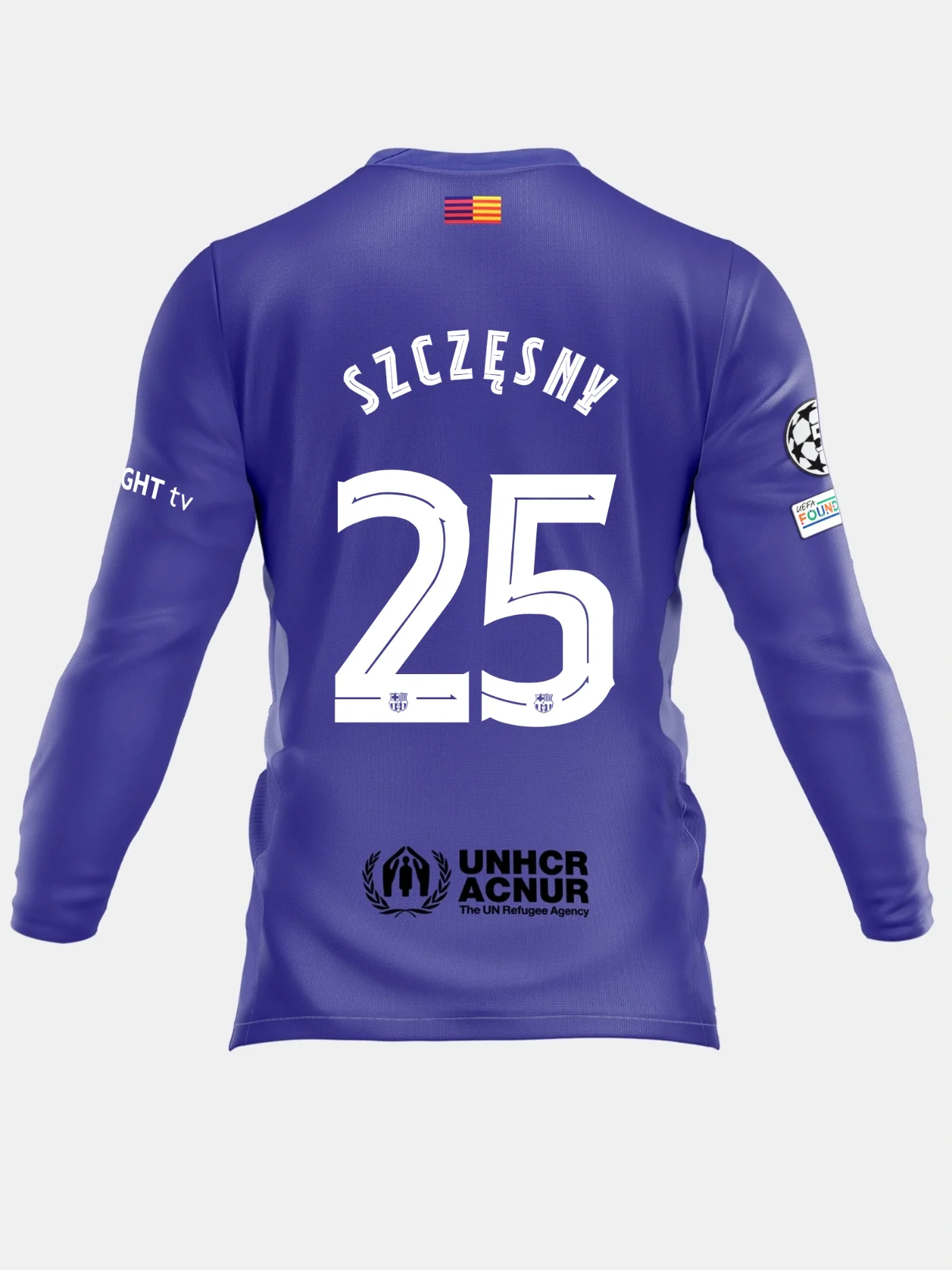 Szczęsny | Junior goalkeeper away jersey 25/26 FC Barcelona x Kobe Bryant