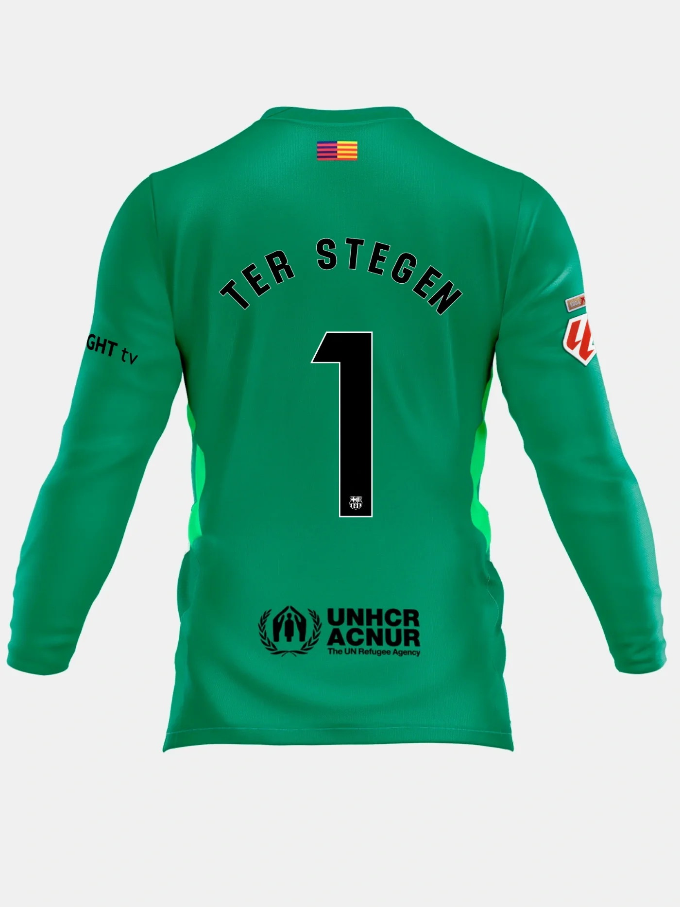 TER STEGEN | La Liga Junior goalkeeper away jersey 25/26 FC Barcelona x Kobe Bryant