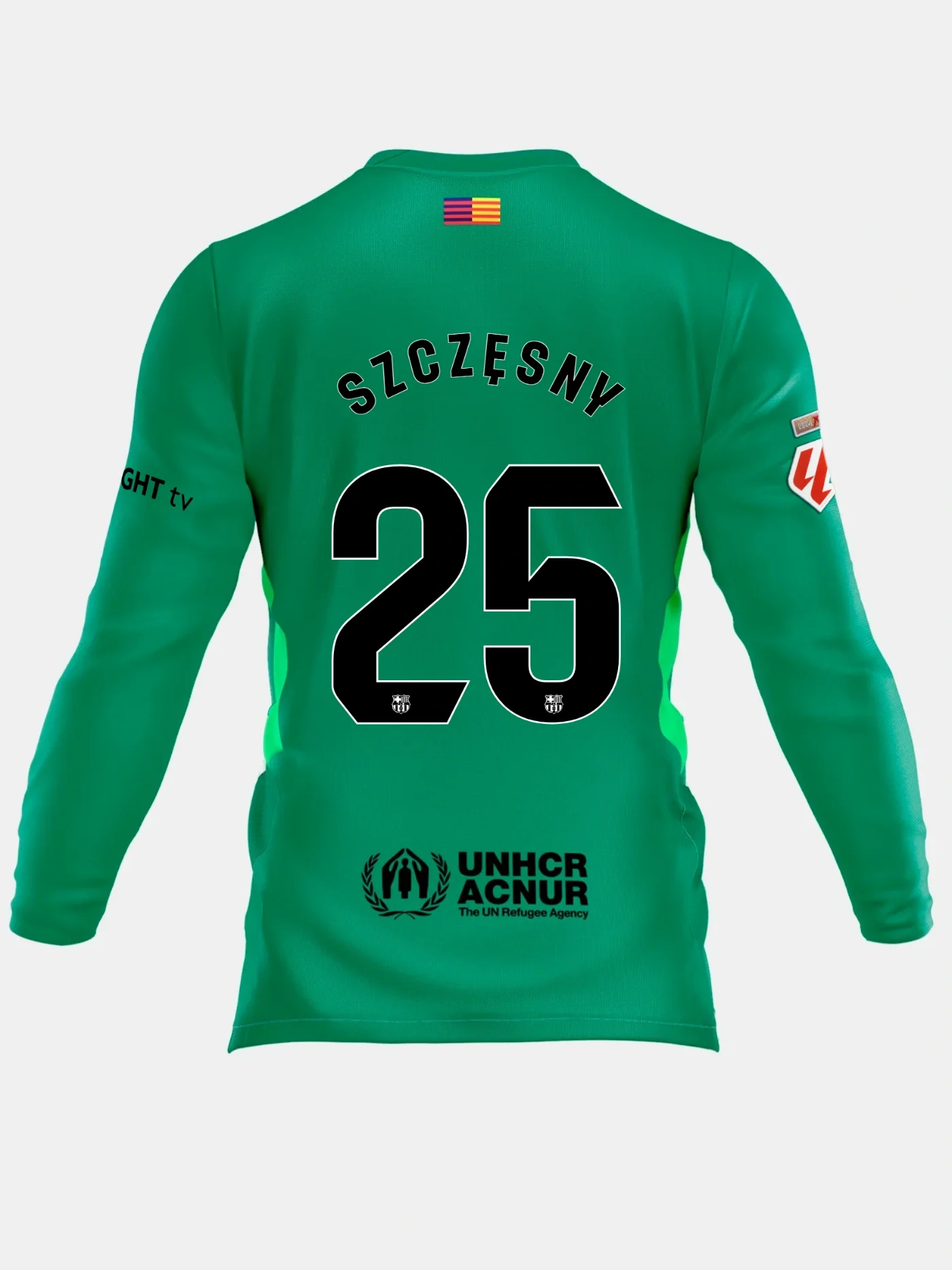 SZCZĘSNY | La Liga Junior goalkeeper jersey 25/26 FC Barcelona