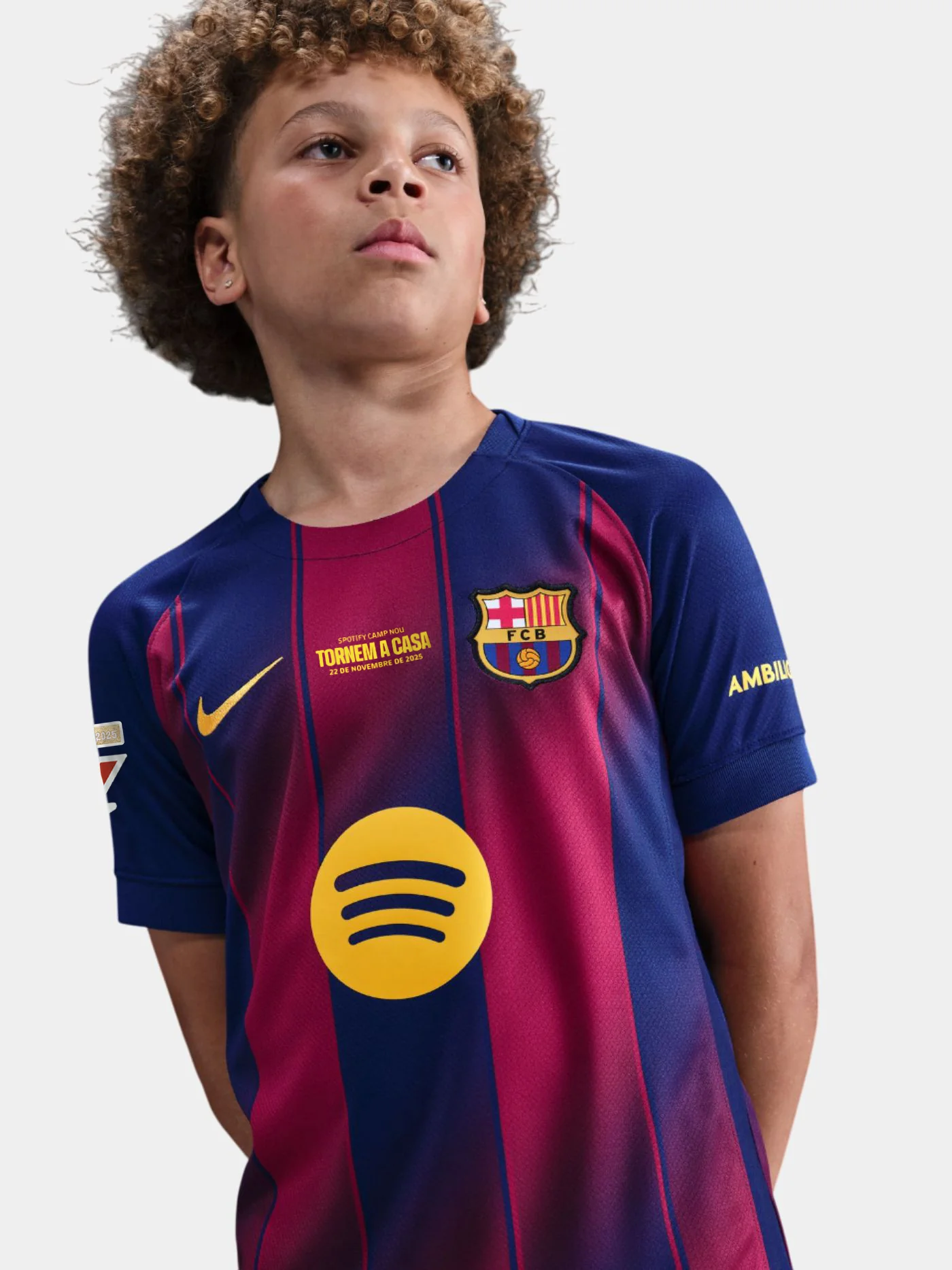 Junior home jersey 25/26 FC Barcelona