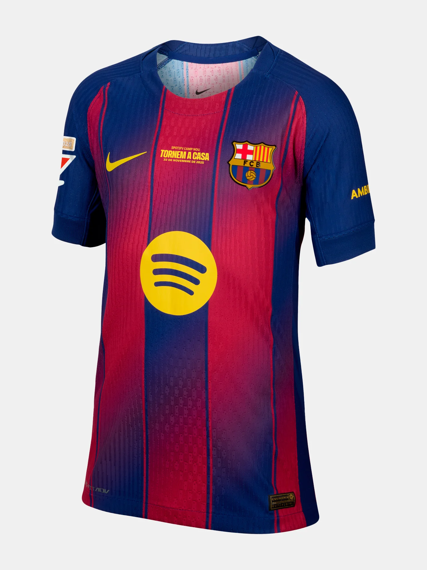 BACKHOME Junior home jersey 25/26 FC Barcelona - Player's Edition - Image 2