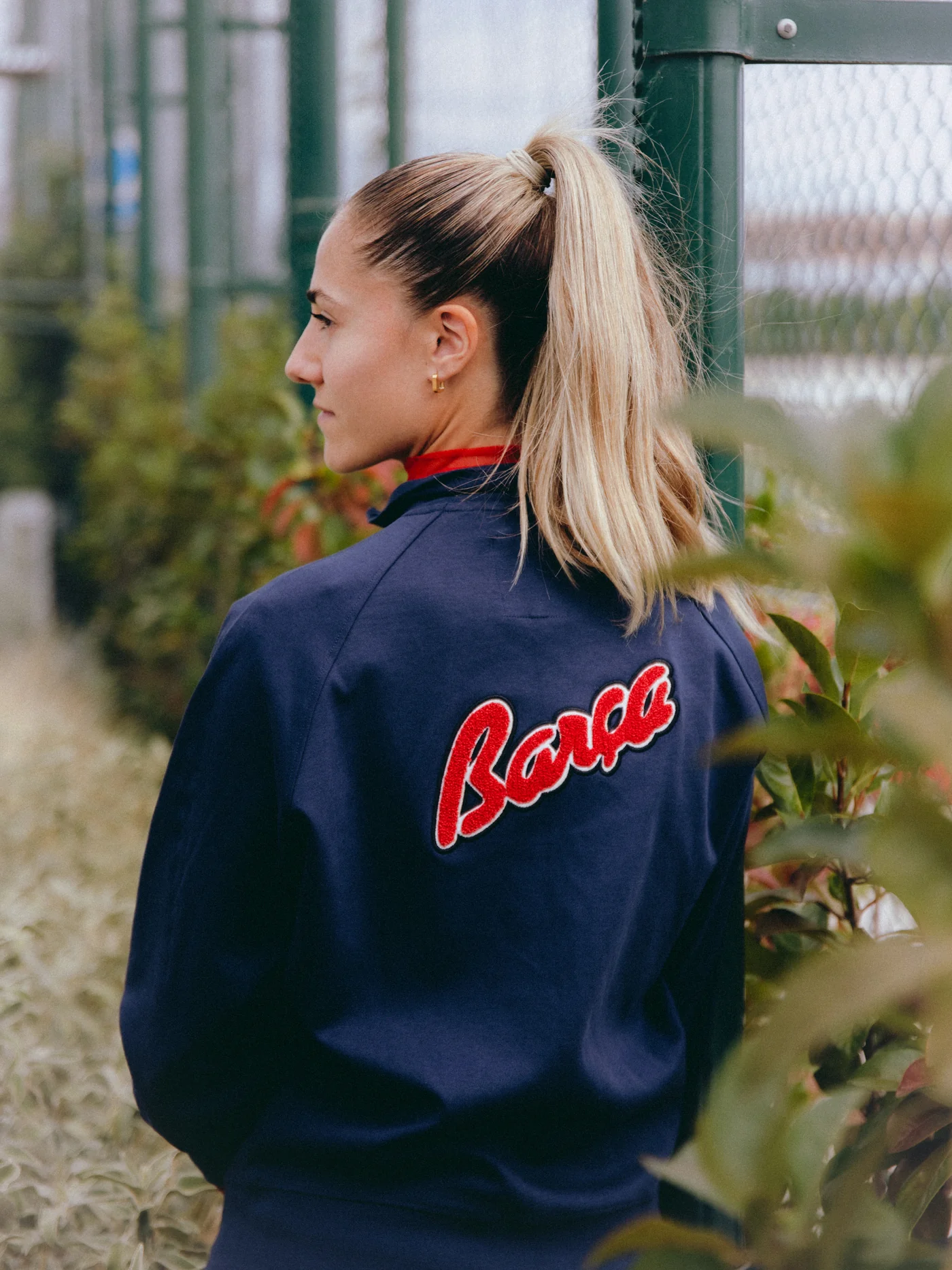 Light Jacket Retro 1899 Navy Fleece Barça - Image 4