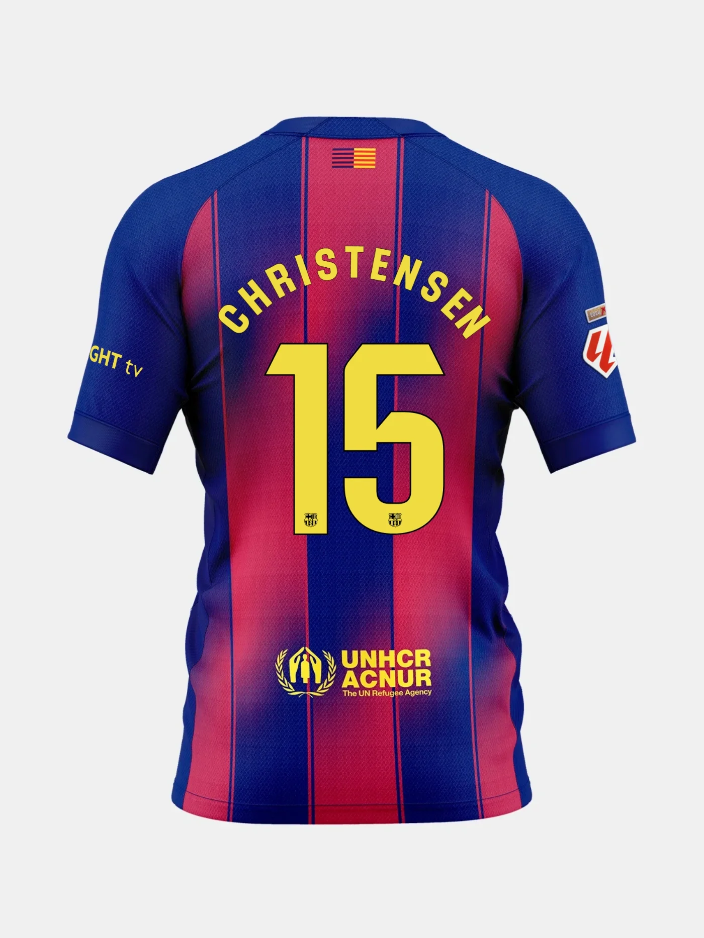 CHRISTENSEN | La Liga Men's home jersey 25/26 FC Barcelona