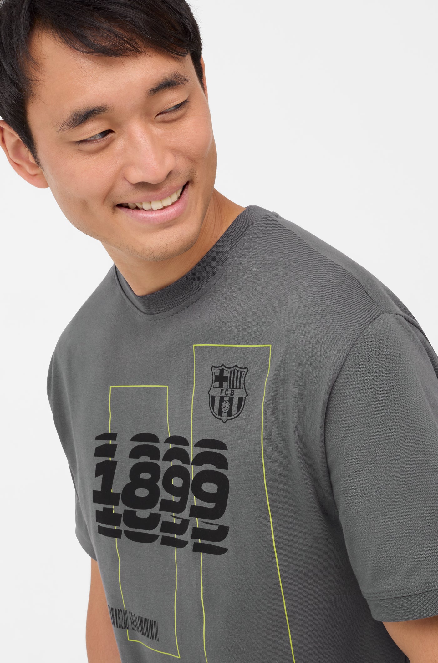 Barça grey t-shirt – Numerology - Image 4