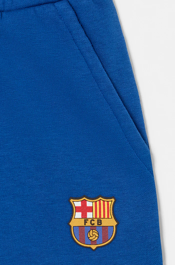 Blue Barça ball pants - Junior - Image 5