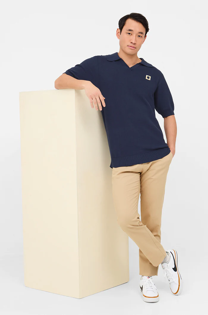 Polo shirt Barça Cruyff "9" in blue - Image 2