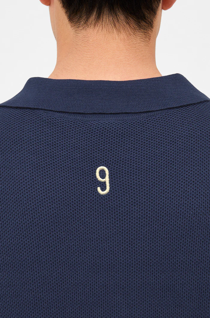 Polo shirt Barça Cruyff "9" in blue - Image 8