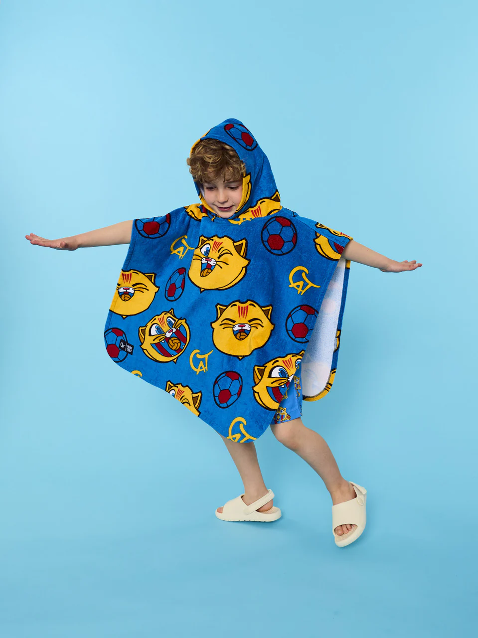Poncho Blue Cat Barça