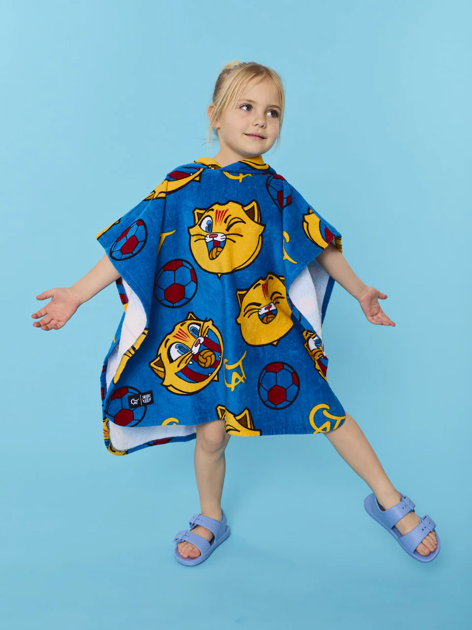 Poncho Blue Cat Barça - Image 5