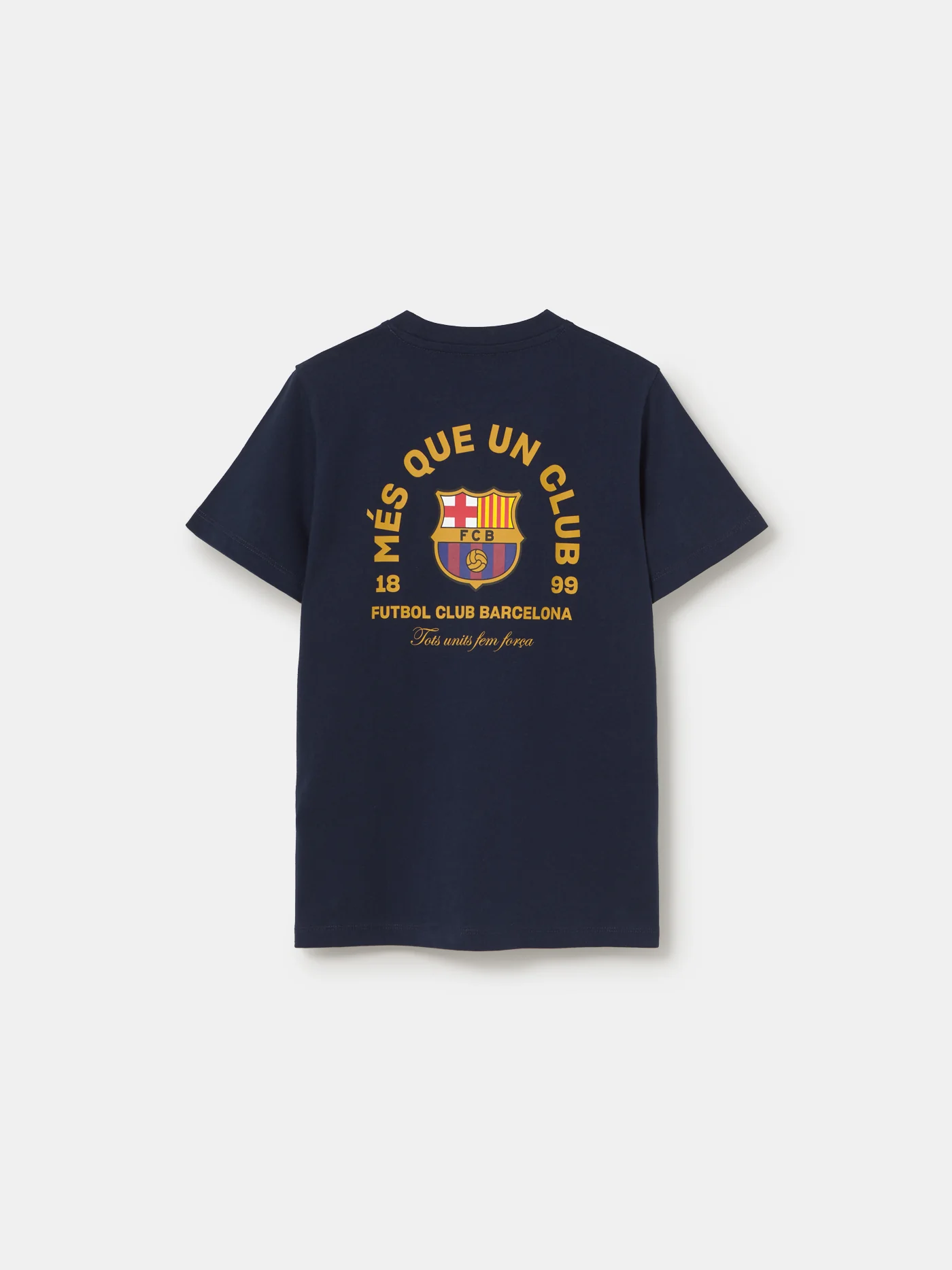 T-shirt Core Navy "MÉS QUE UN CLUB" - Junior - Image 5