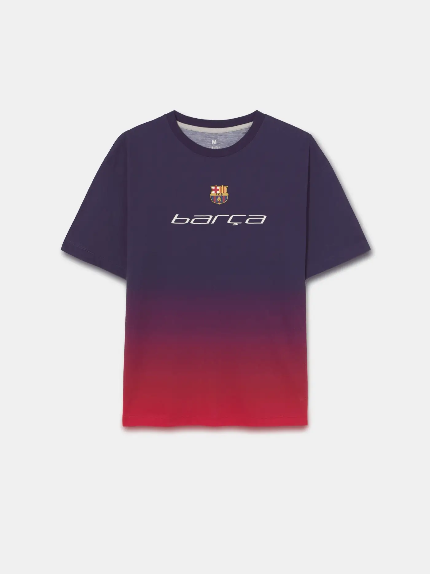 T-shirt gradient Festival Barça - Oversize