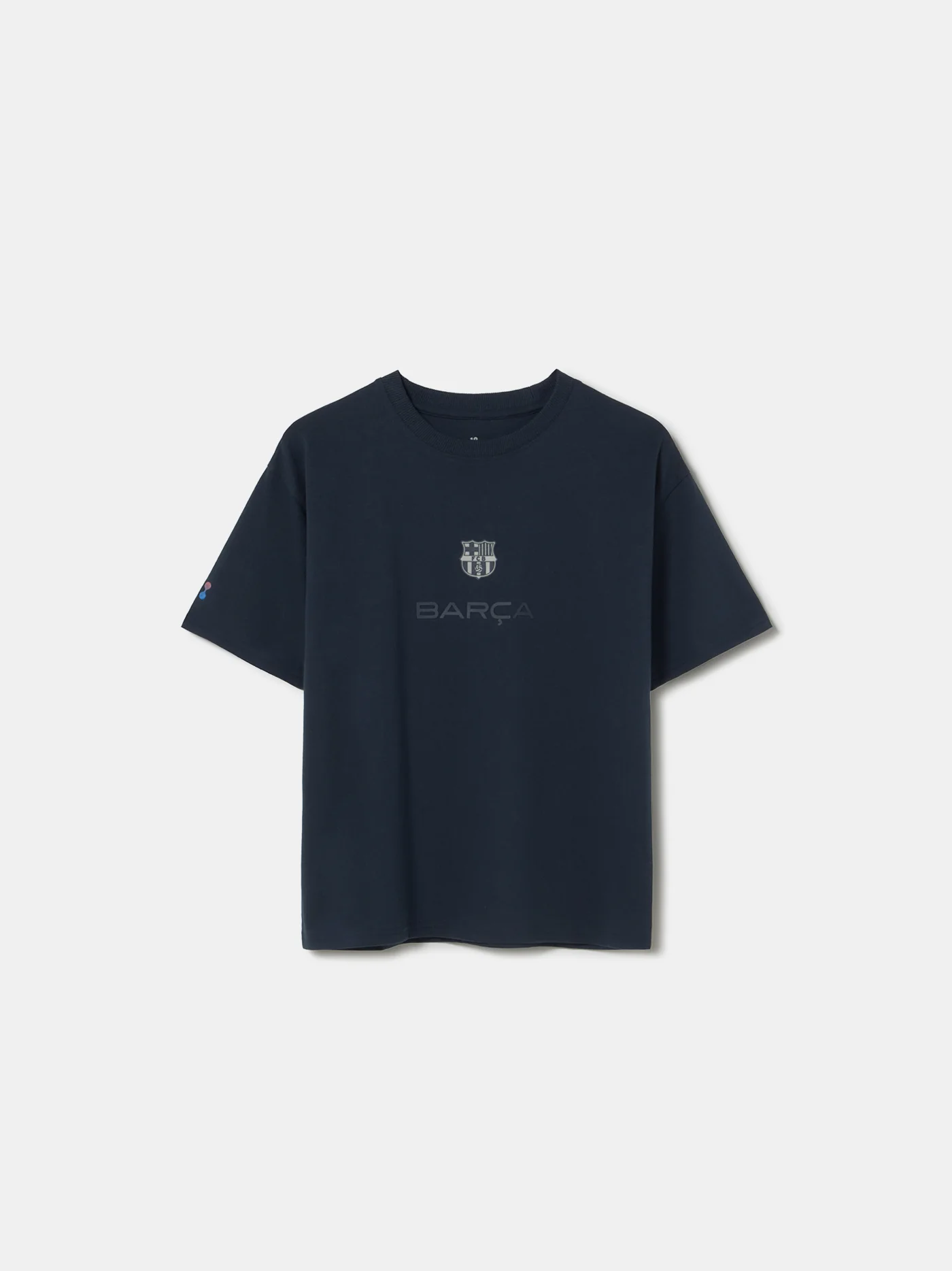 T-shirt Junior Navy Barça Organic Goals - Image 4