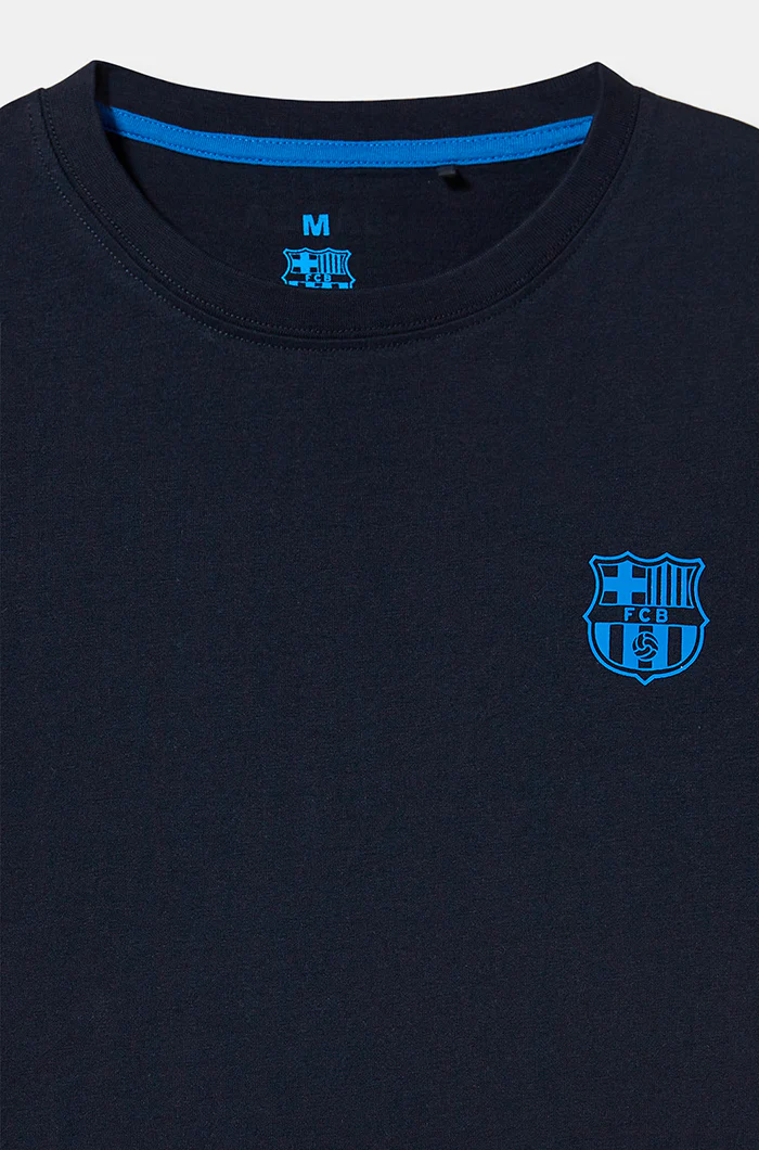 T-shirt navy blue Barça - Image 4
