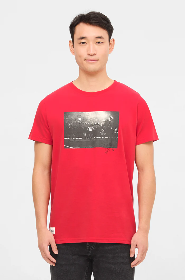 T-shirt red Barça Cruyff "9"