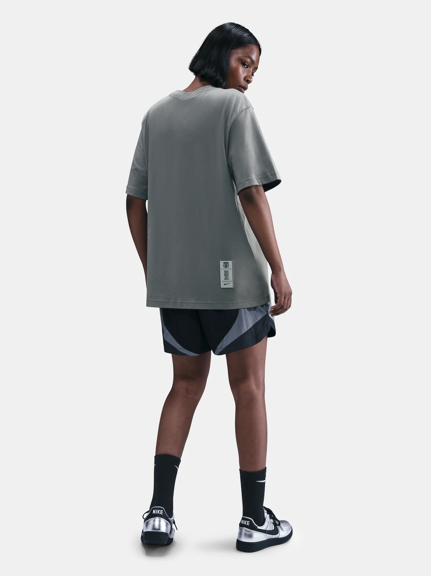 Tee Barça Nike grey - Women - Image 3