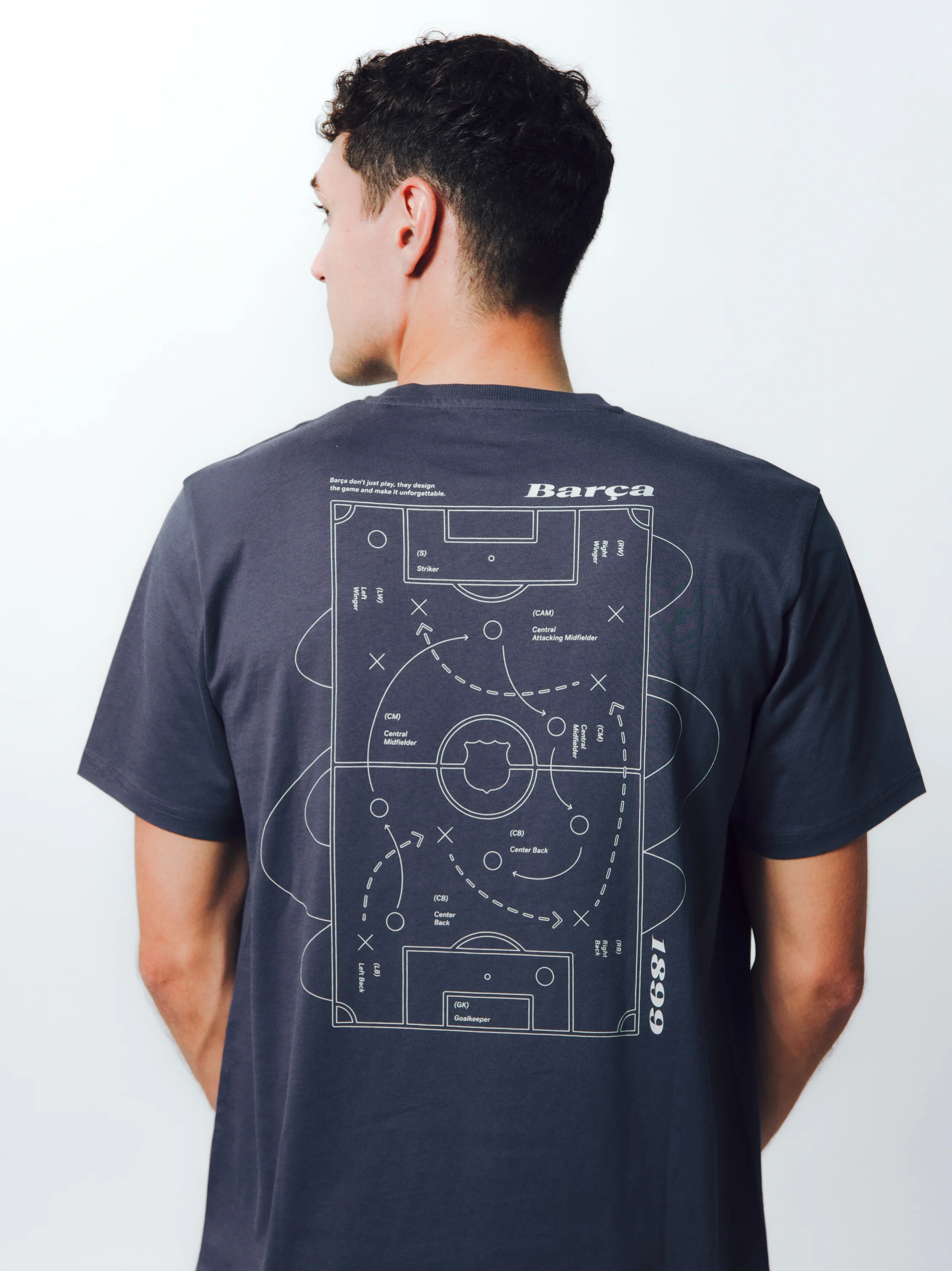 Tee Wall Blue Tactic Barça - Image 4