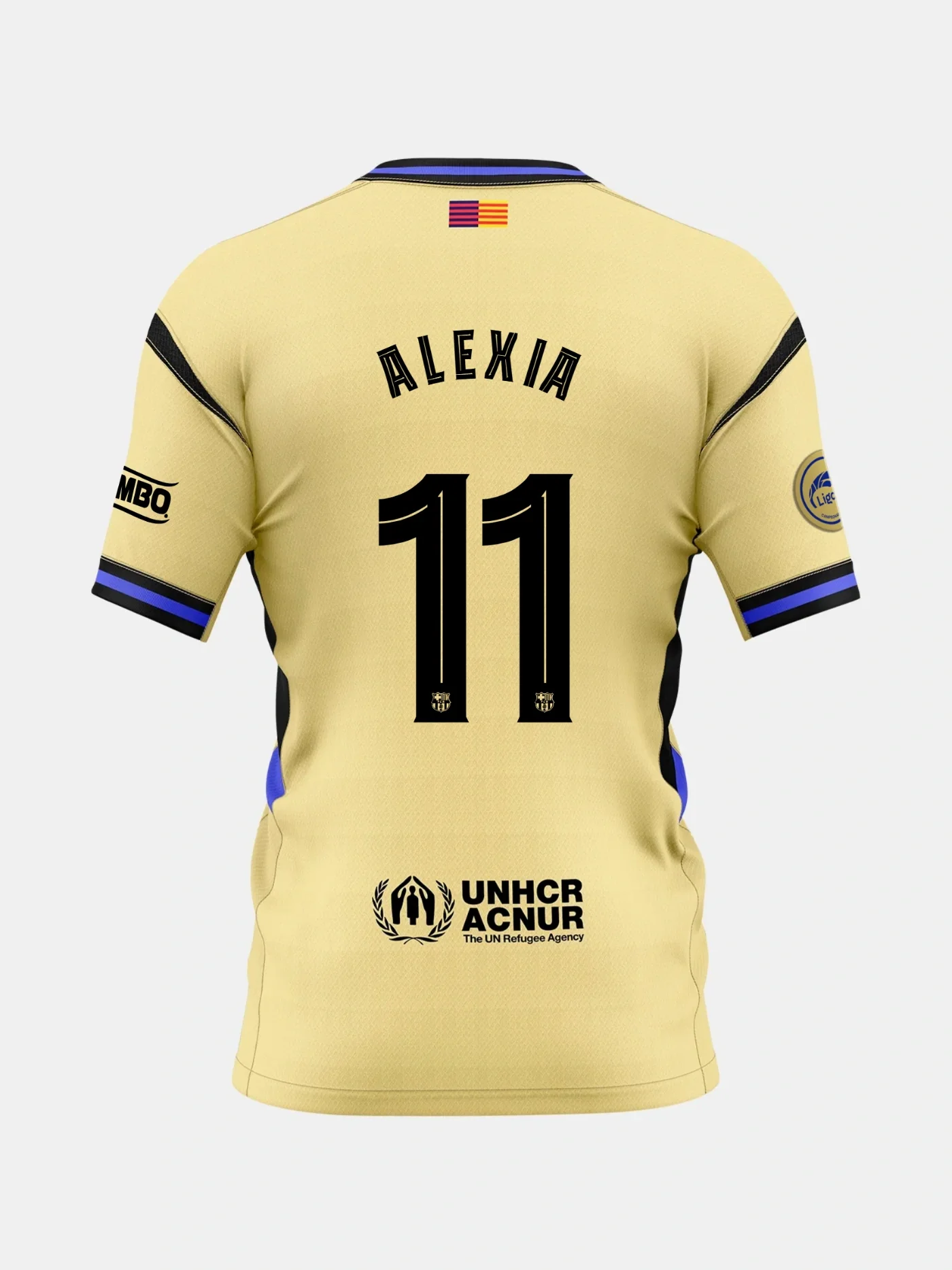 ALEXIA | Liga F Women's away jersey 25/26 FC Barcelona x Kobe Bryant
