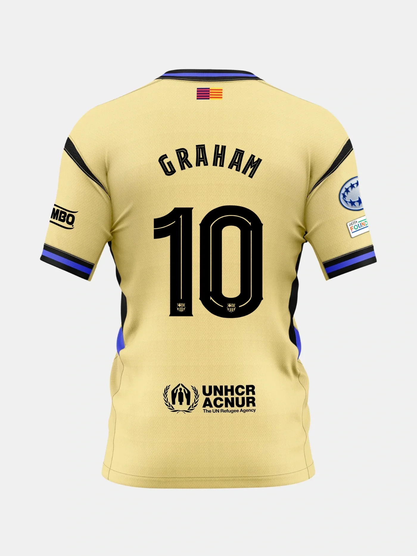 GRAHAM | UWCL Women's away jersey 25/26 FC Barcelona x Kobe Bryant