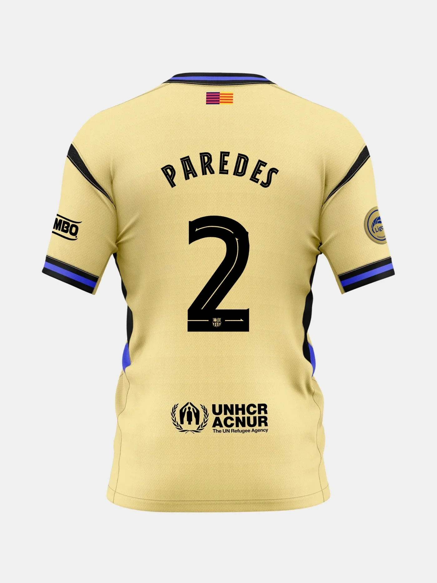 PAREDES | Liga F Women's away jersey 25/26 FC Barcelona x Kobe Bryant