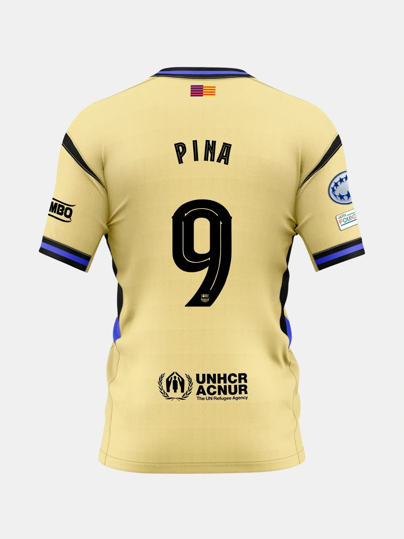 PINA | UWCL Women's away jersey 25/26 FC Barcelona x Kobe Bryant