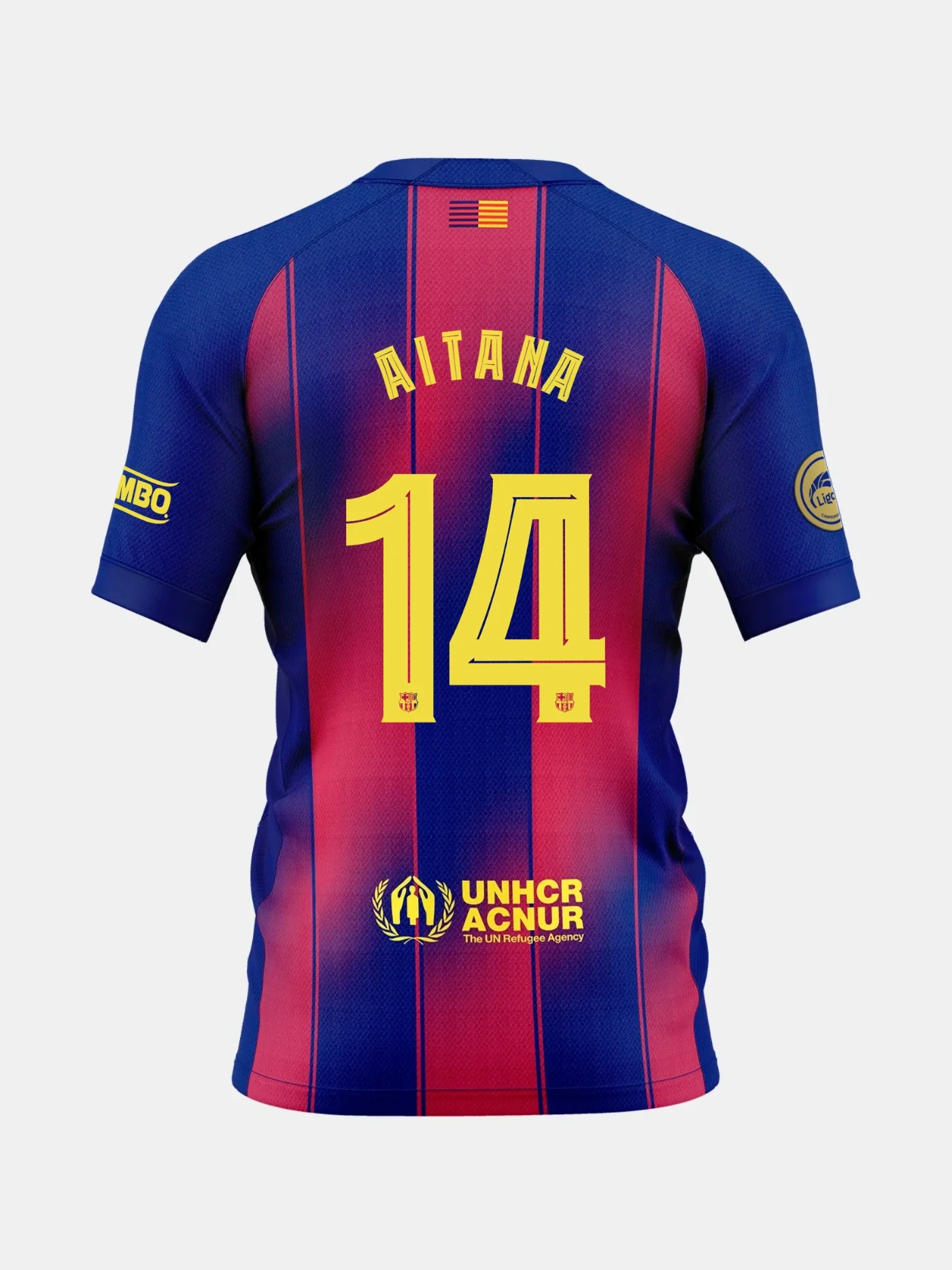 AITANA | Liga F Men's home jersey 25/26 FC Barcelona