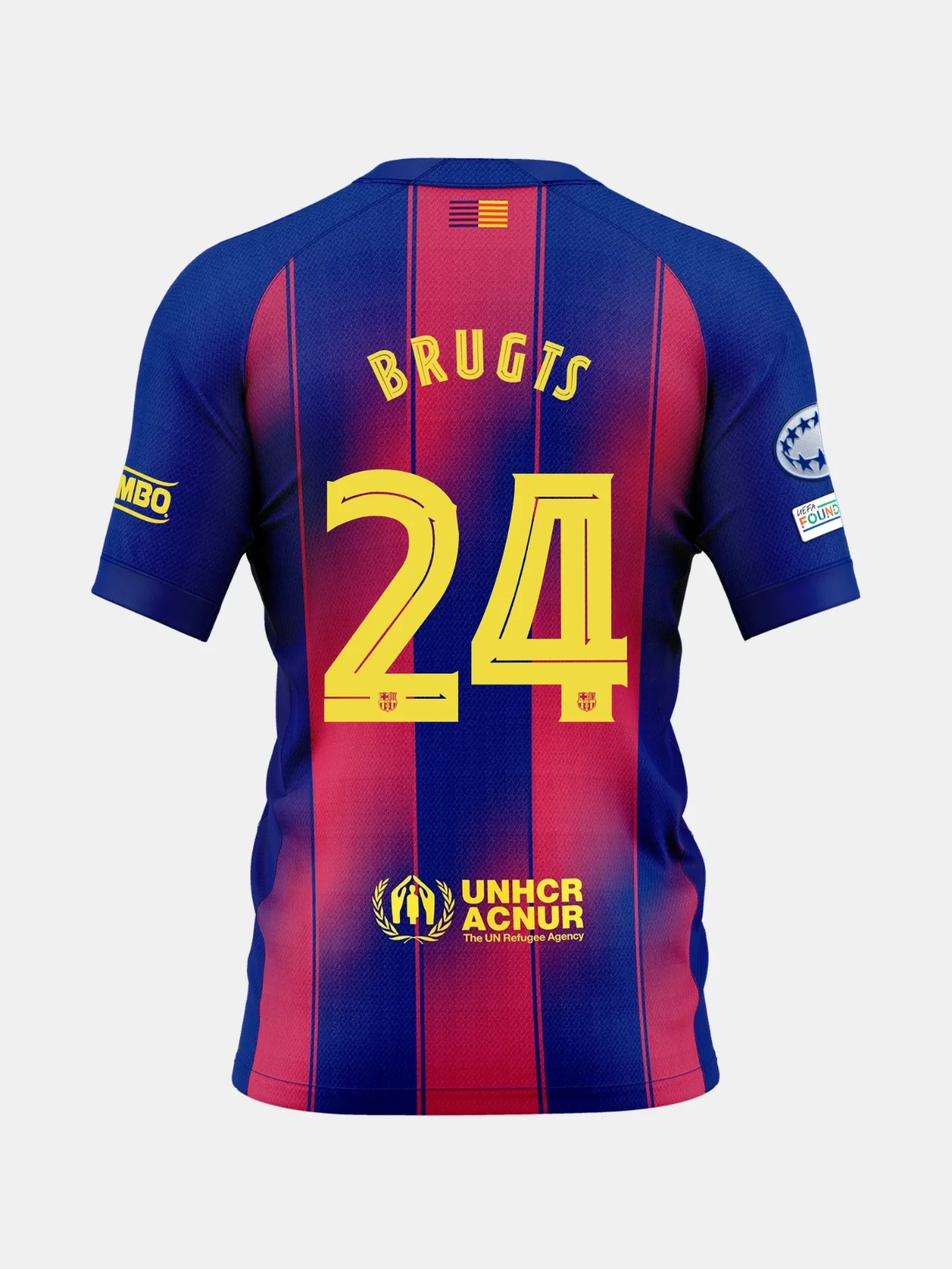 BRUGTS | UWCL Men's home jersey 25/26 FC Barcelona